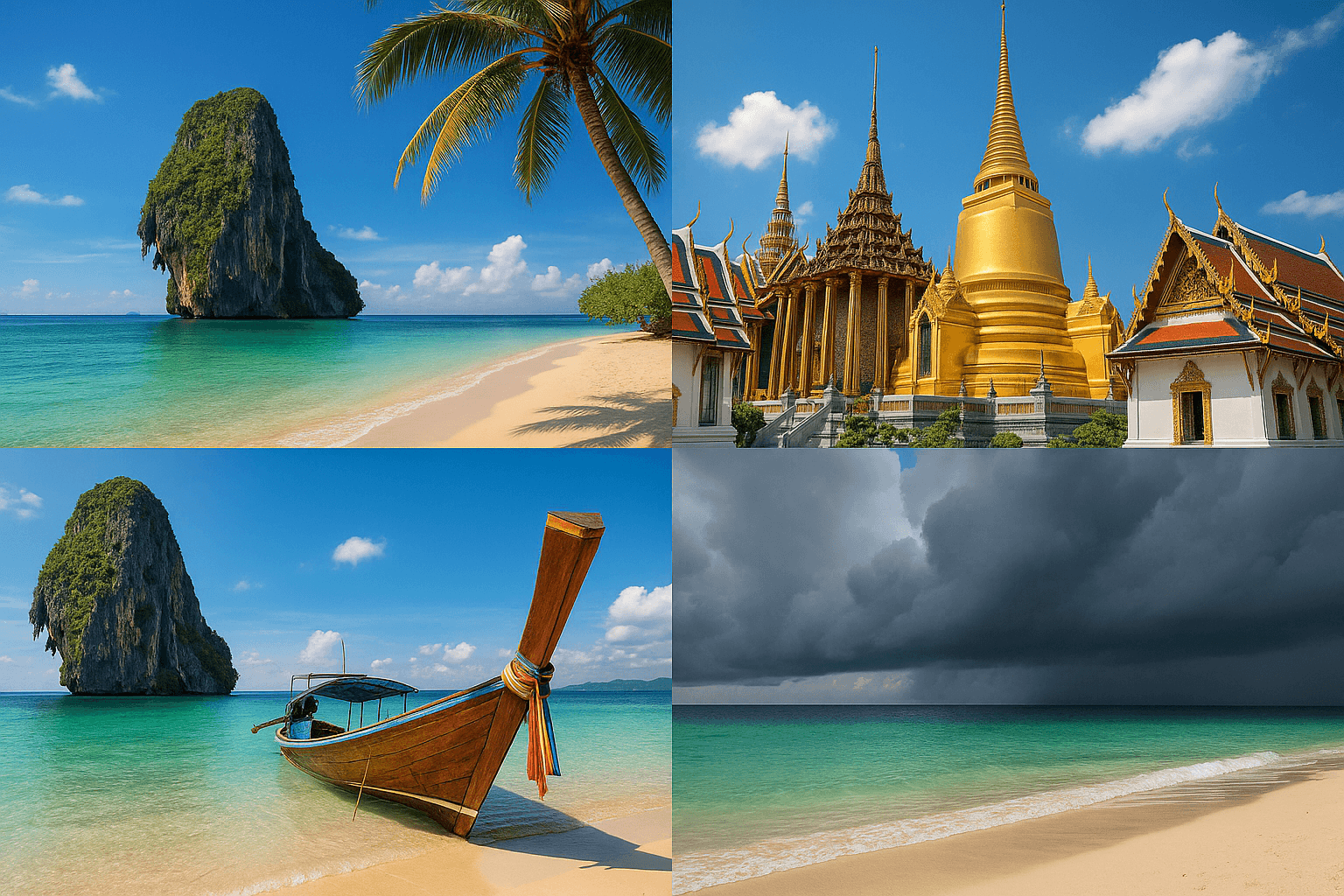 Meilleure période pour voyager en Thaïlande : météo, affluence et budget